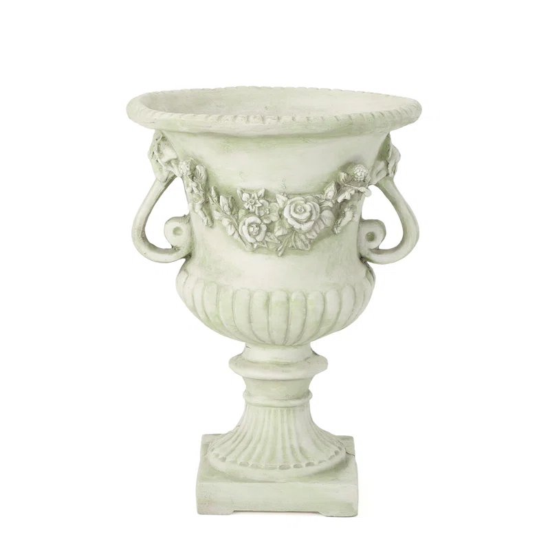 Fleur De Lis Living Exquisite Decorative Urn for Transforming Outdoor Spaces into Paradise