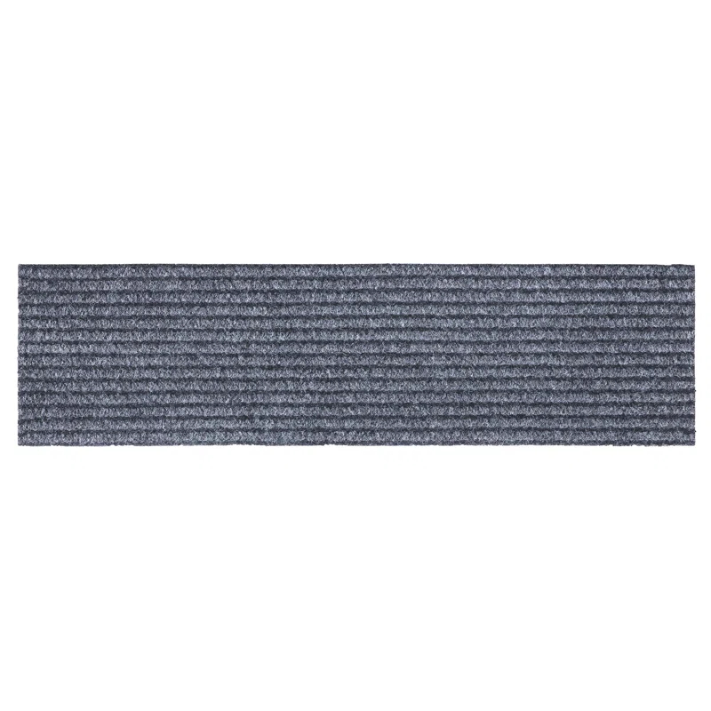 Lifesaver Non-Slip Rubberback Ribbed Design Indoor/Outdoor Stair Treads