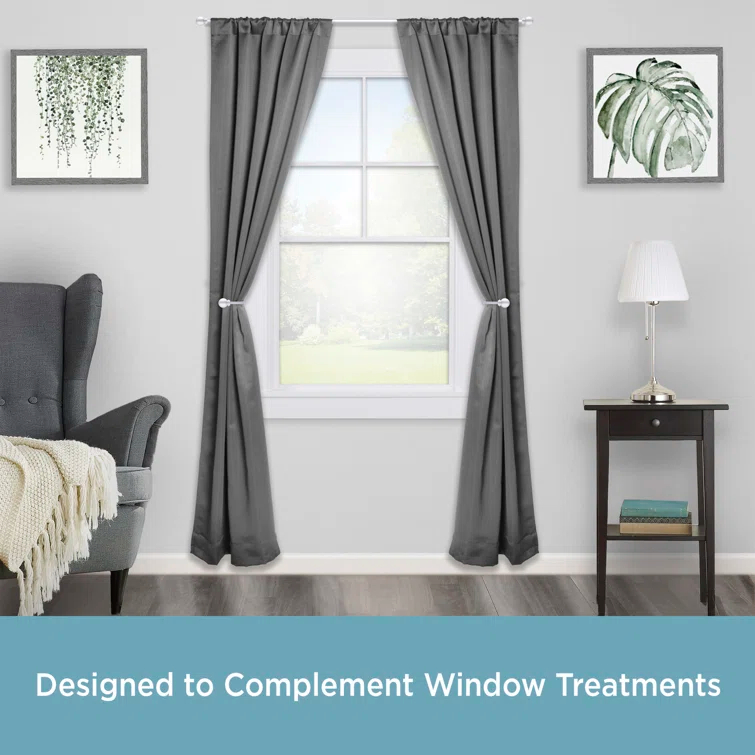 Kenney Kenney Decorative Ball Holdbacks For Curtains And Drapes (Set of 2)