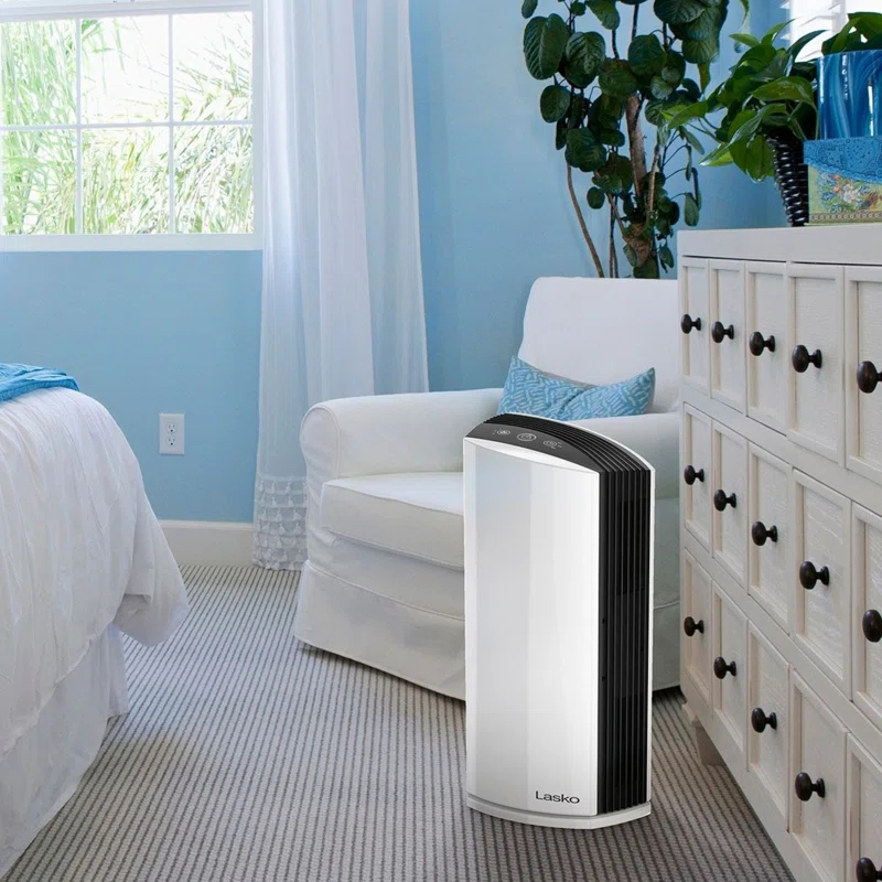 Lasko Lasko Tabletop Air Purifier with True HEPA Filter