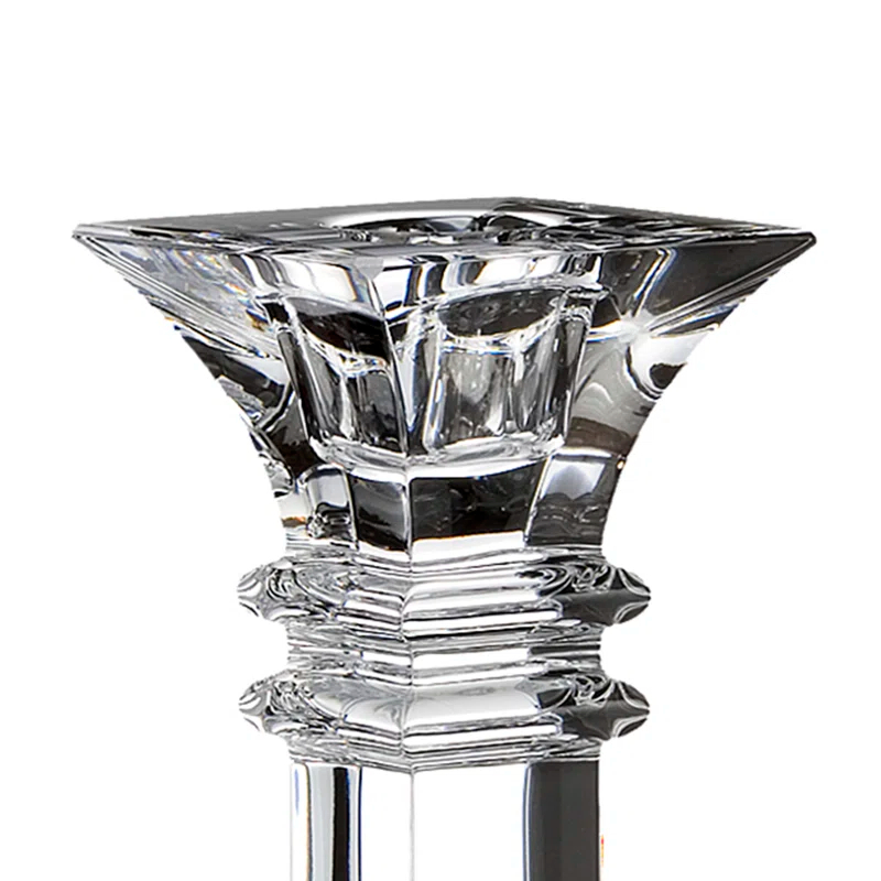 Marquis by Waterford Treviso 2 Piece Crystal Tabletop Candlestick Set (Set of 2)