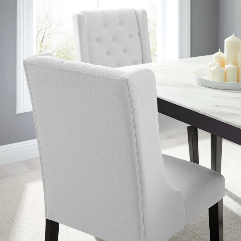Modway Modway Baronet Button Tufted Fabric Dining Chair