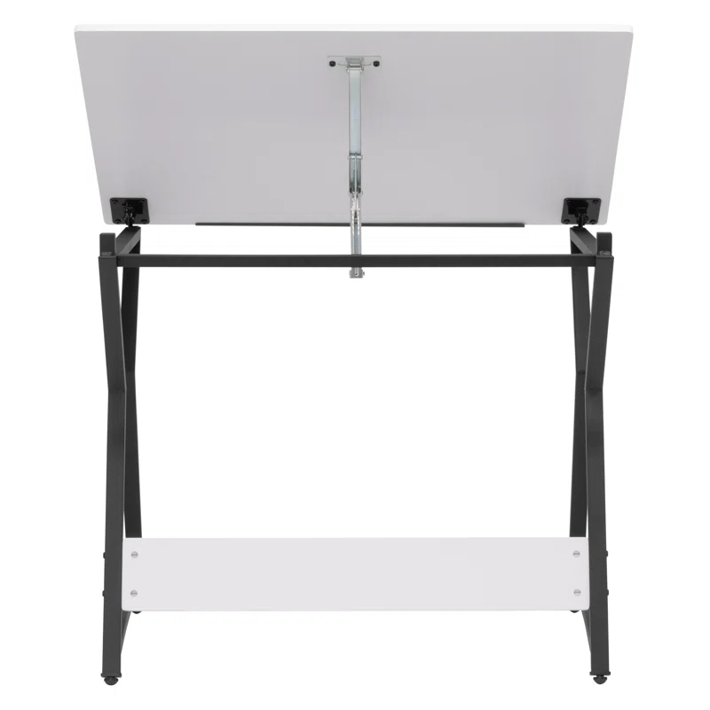 Hourglass Craft Table, Angle Adjustable Drafting Table