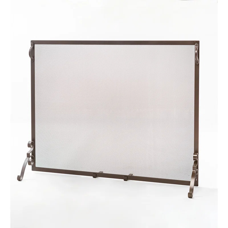 Plow & Hearth Steel Fireplace Screen