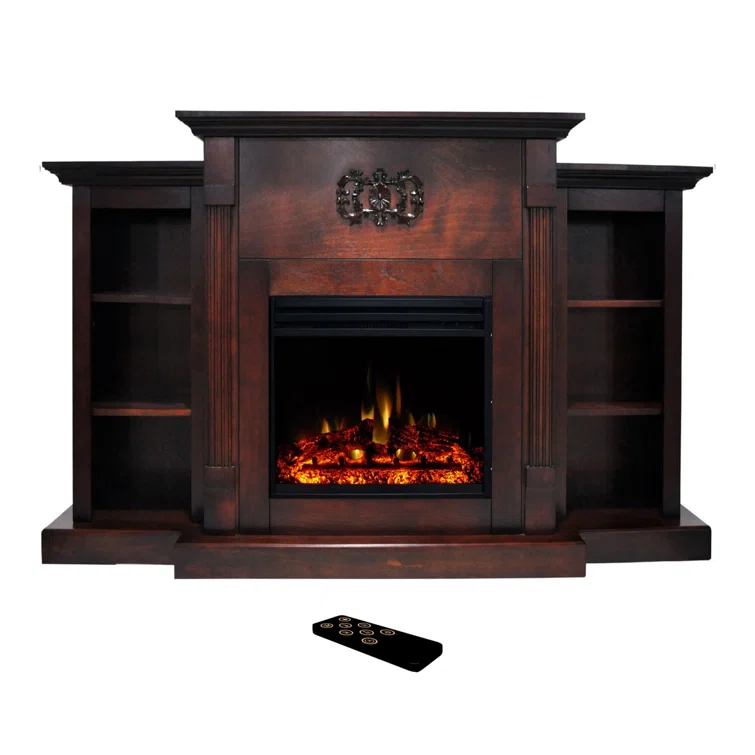 Cambridge Cambridge Sanoma Freestanding Electric Fireplace Heater with Traditional Mantel, Timer, Remote Control