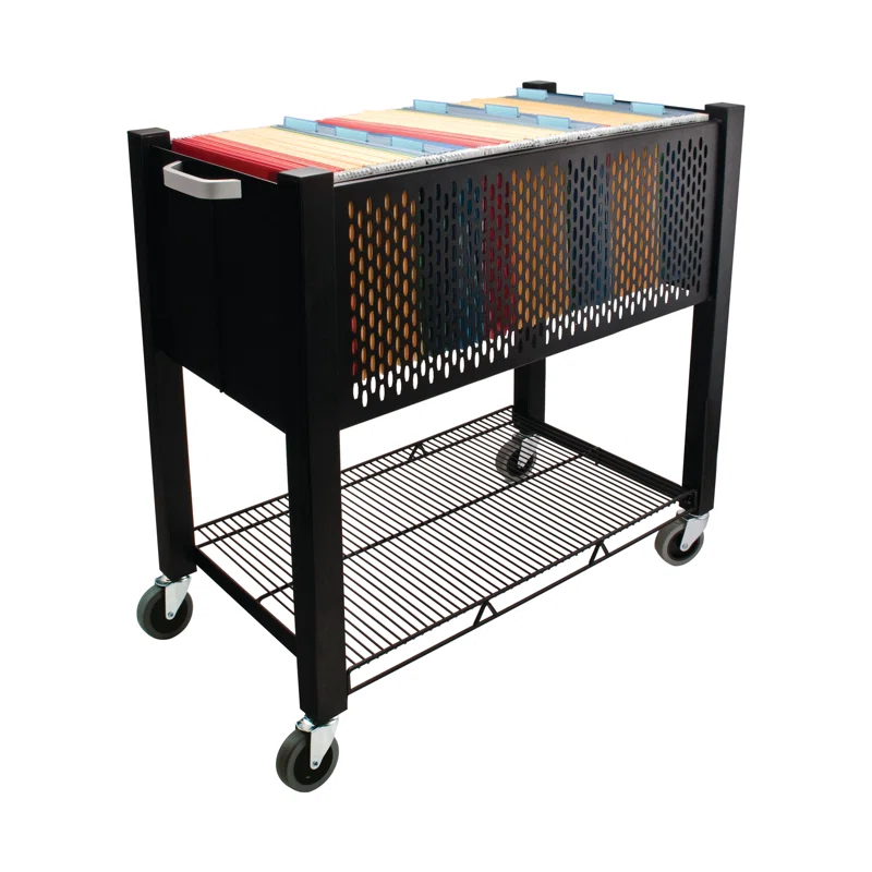File Cart with Wheels