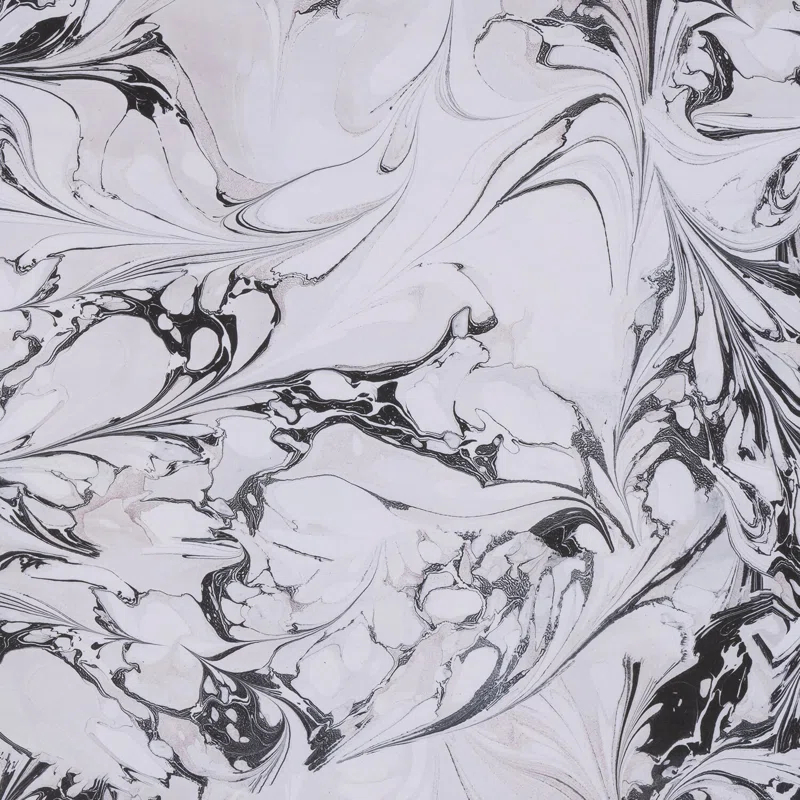 THE ART OF MARBLING Abstract Quilt