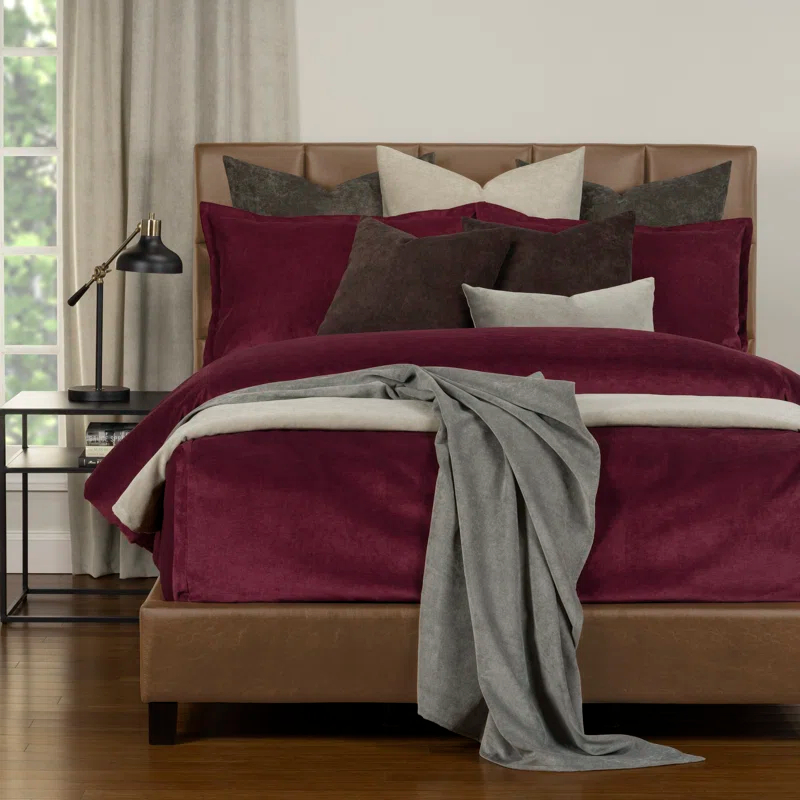 Siscovers Mixology Velvet Bed Cap Comforter Set with Sewn Corners