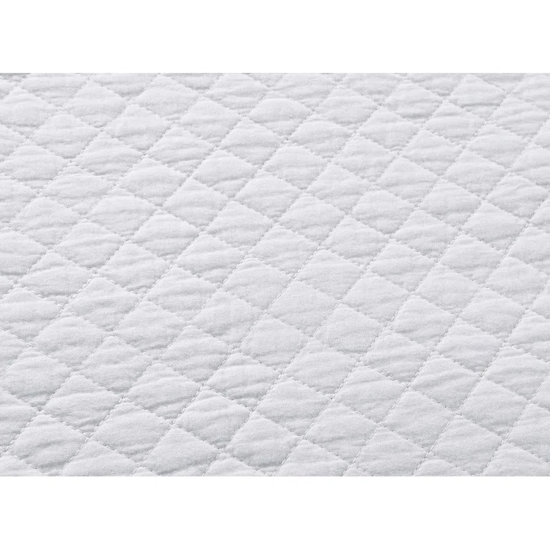 Chezmoi Collection Solid Color Cotton Quilt Cotton Quilt Set