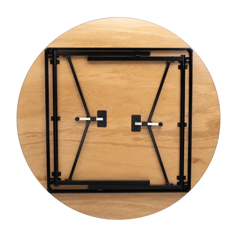 Circular Folding Banquet Table, Plywood Core/Edge Banding