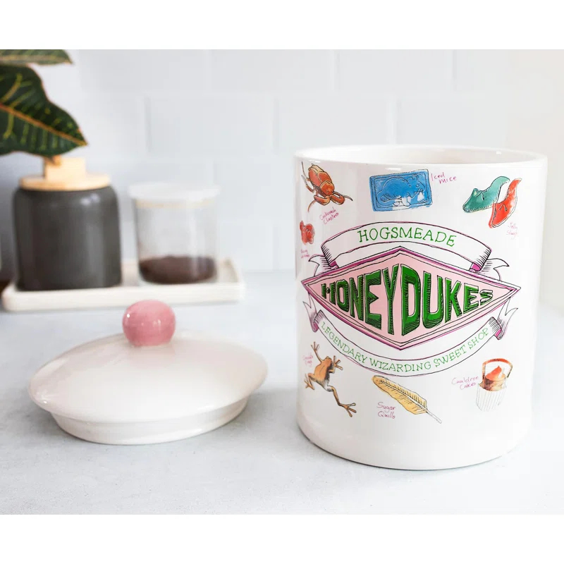 Silver Buffalo Ceramic / Porcelain Jar