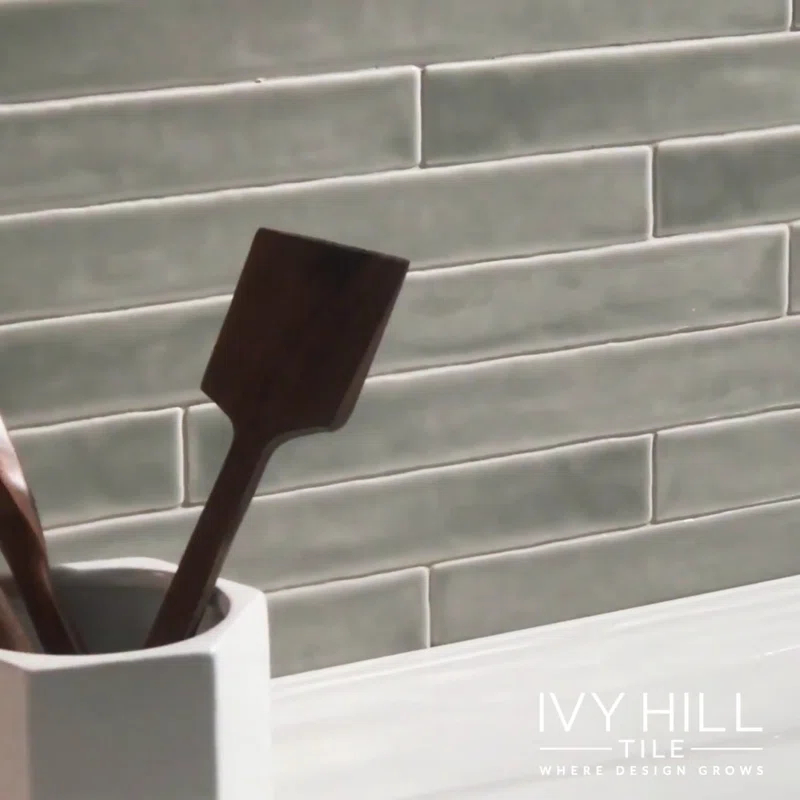 Bond Tile Capetown 20" x 2" Ceramic Bullnose Tile Trim