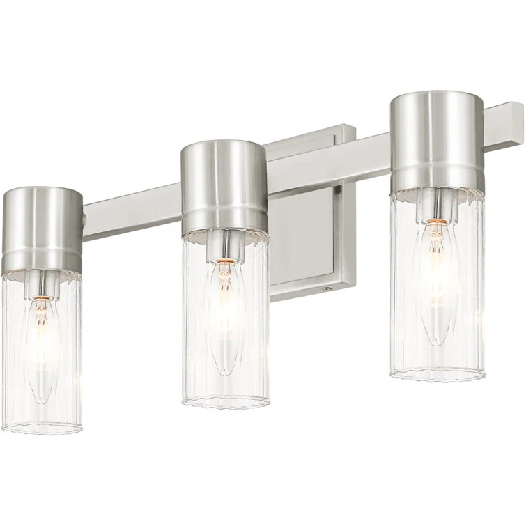 Livex Lighting Midtown 3 - Light Vanity in  Brushed Nickel