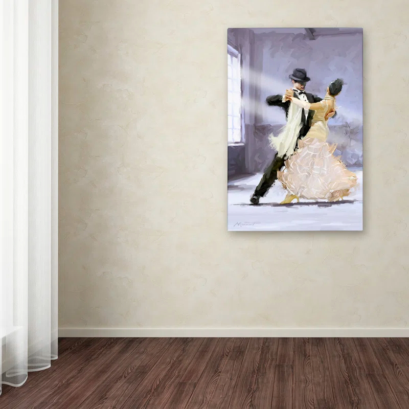 Trademark Fine Art The Macneil Studio " Ballroom Dancing " by The Macneil Studio
