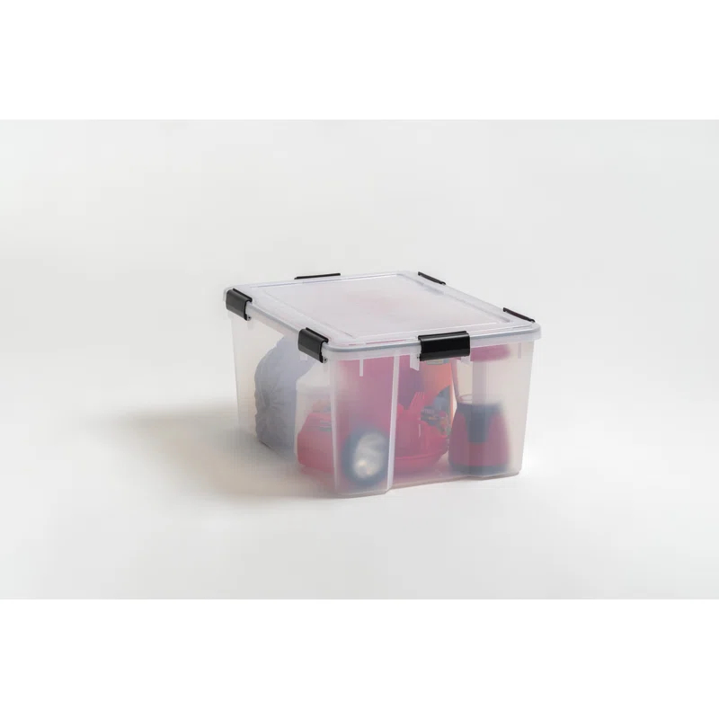 IRIS USA, Inc. 6.5 Qt./2 Gal. Weatherproof Storage Tote