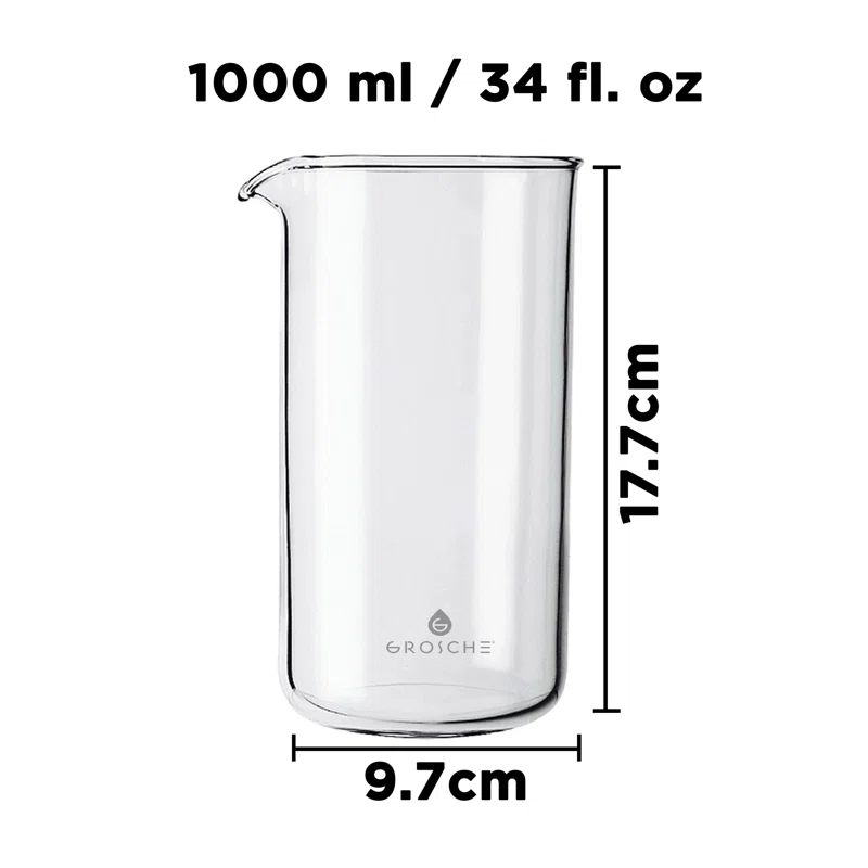 Grosche GR 173 Universal French Press Replacement Beaker