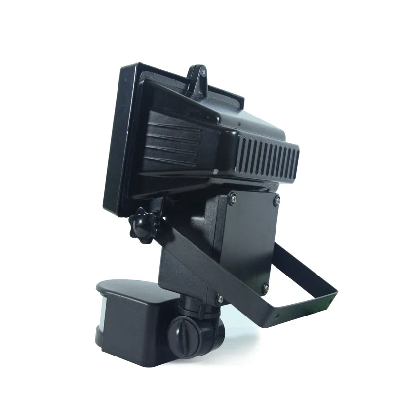1 - Head LED Solar Powered Dusk to Dawn Outdoor Security Flood Light with Motion Sensor