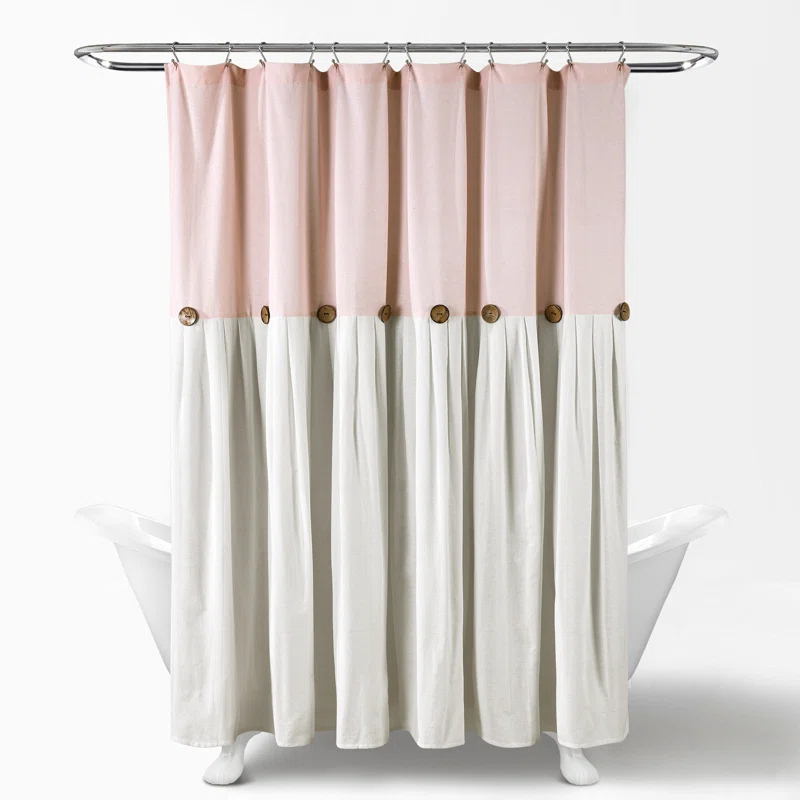Lush Decor Beckham Shower Curtain