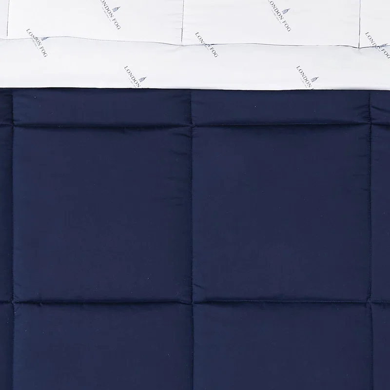 London Fog Seersucker Dot Comforter