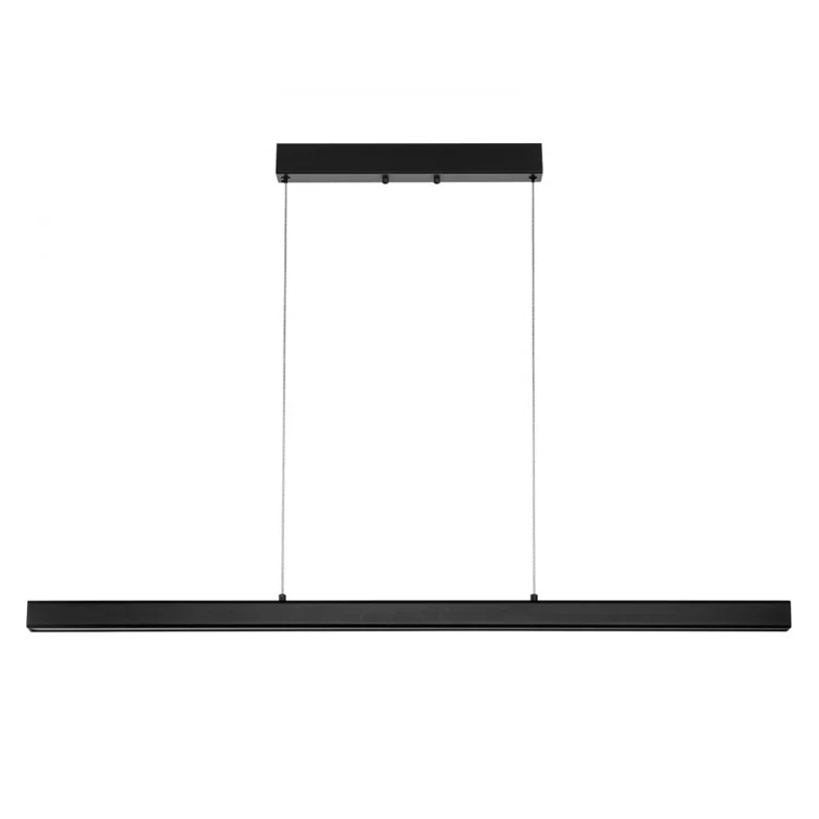 Wrought Studio™ Dimmable Linear Pendant Light 20W 47in LED Linear Light Fixture Chandelier