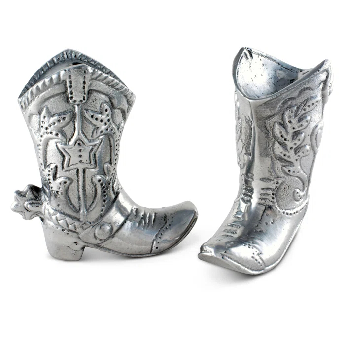 Arthur Court Designs Arthur Court Designs Western Salt and Pepper Shaker Set