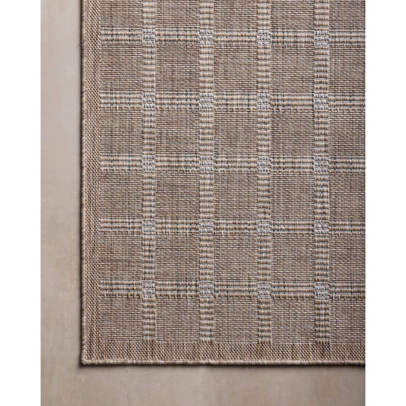 Amber Lewis x Loloi Indoor / Outdoor Topanga Natural / Bone Area Rug
