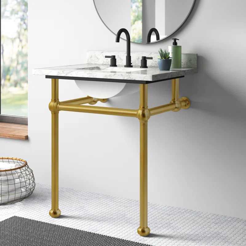 Kingston Brass Kingston Brass Templeton Brass Console Sink Legs