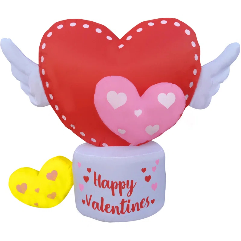 Fraser Hill Farm Heart with Wings Inflatable
