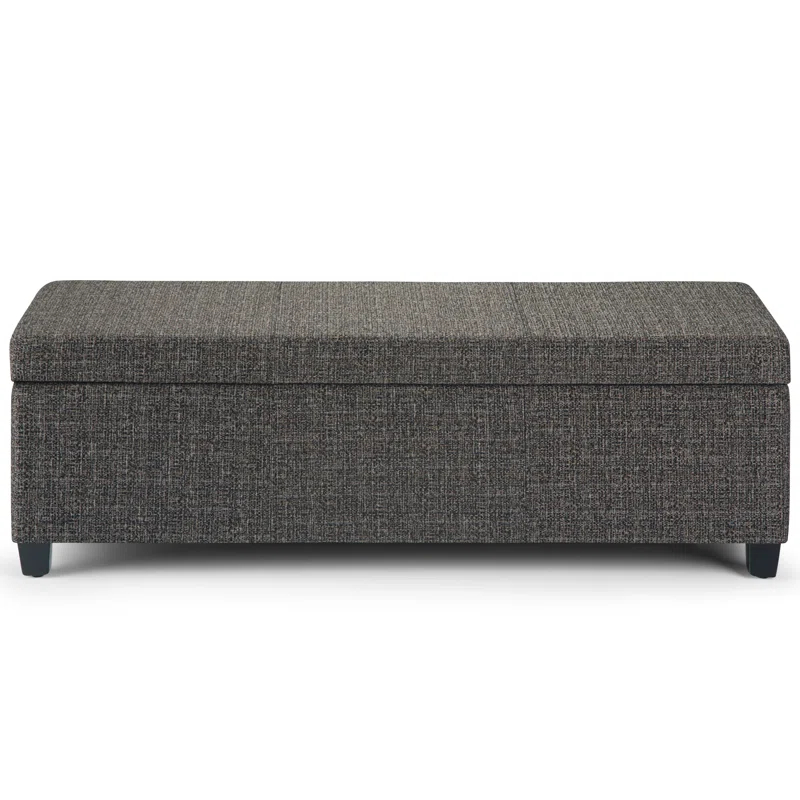 Simpli Home Avalon Storage Ottoman Bench,Assembled