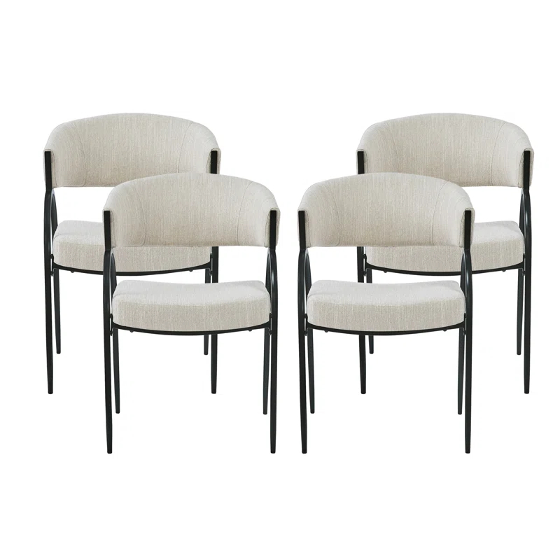Christopher Knight Home Marvin Marvin Fabric Upholstered Dining Chairs (Set of 4)