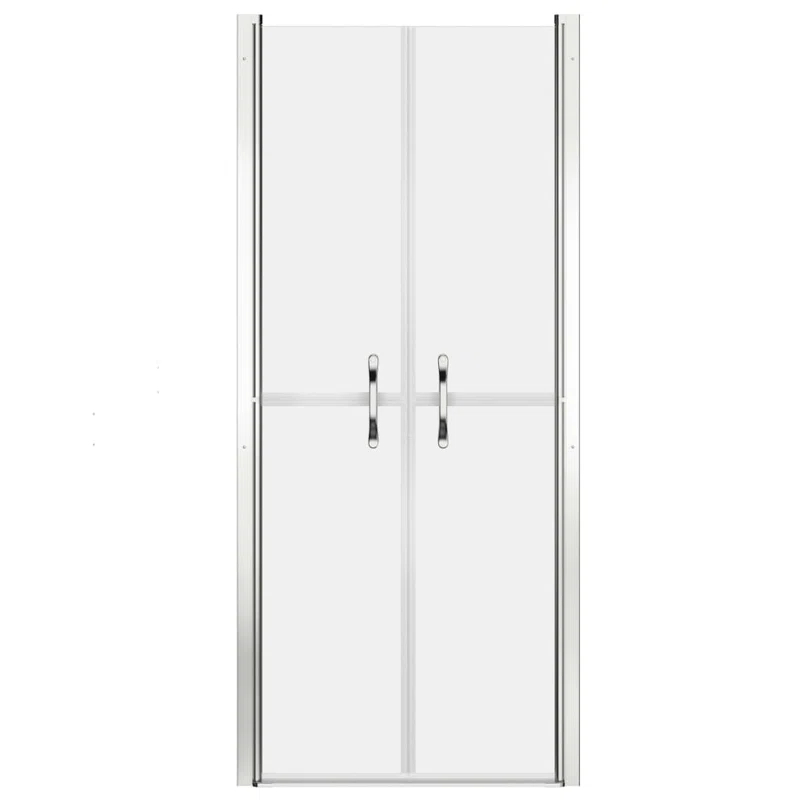 VidaXL 148796 35.8'' - W x 74.8'' H Double Sliding Door Framed Shower Door with
