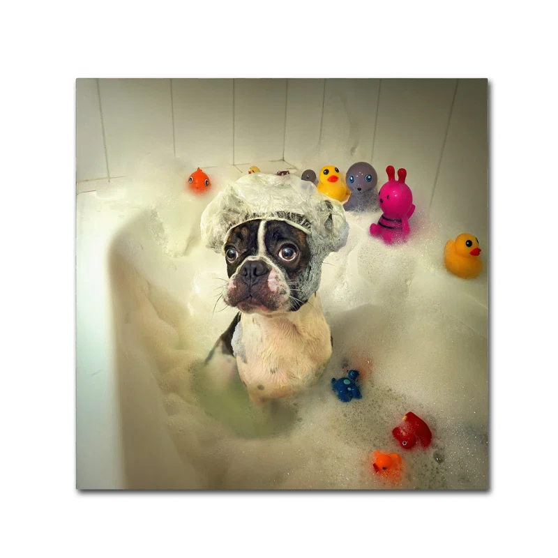 Trademark Fine Art " The Bath " by Ddiarte