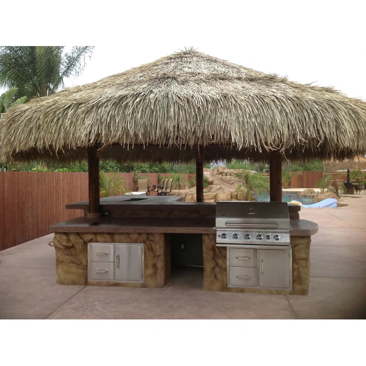 Backyard X-Scapes Mexican Thatch Umbrella Replacement Cover