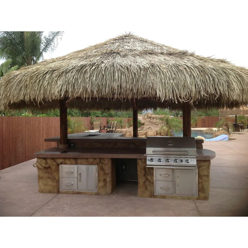 Backyard X-Scapes Mexican Thatch Umbrella Replacement Cover