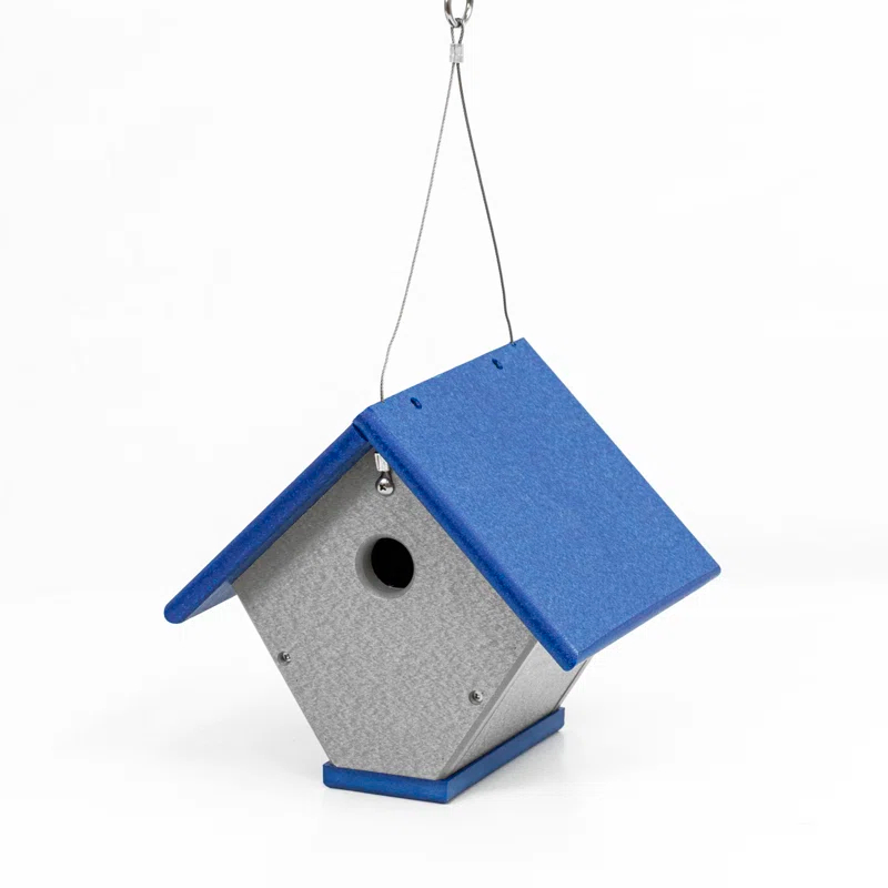 Outdoor Leisure Products 9'' H x 9'' W x 6'' D Hanging No Additional Durability Birdhouse
