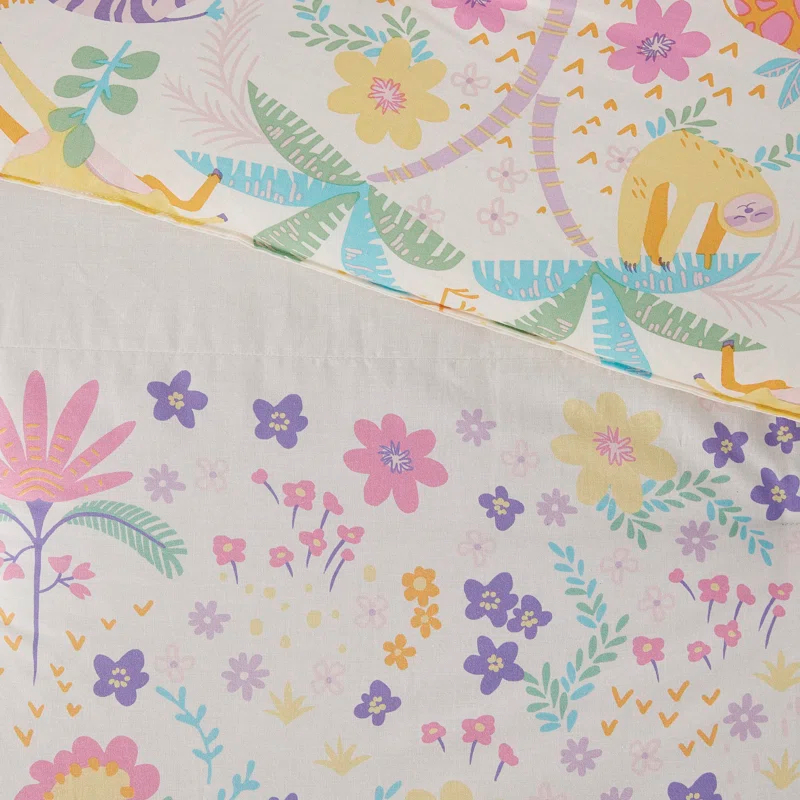 Urban Habitat Kids Lulu Reversible Cotton Printed Floral Comforter Set