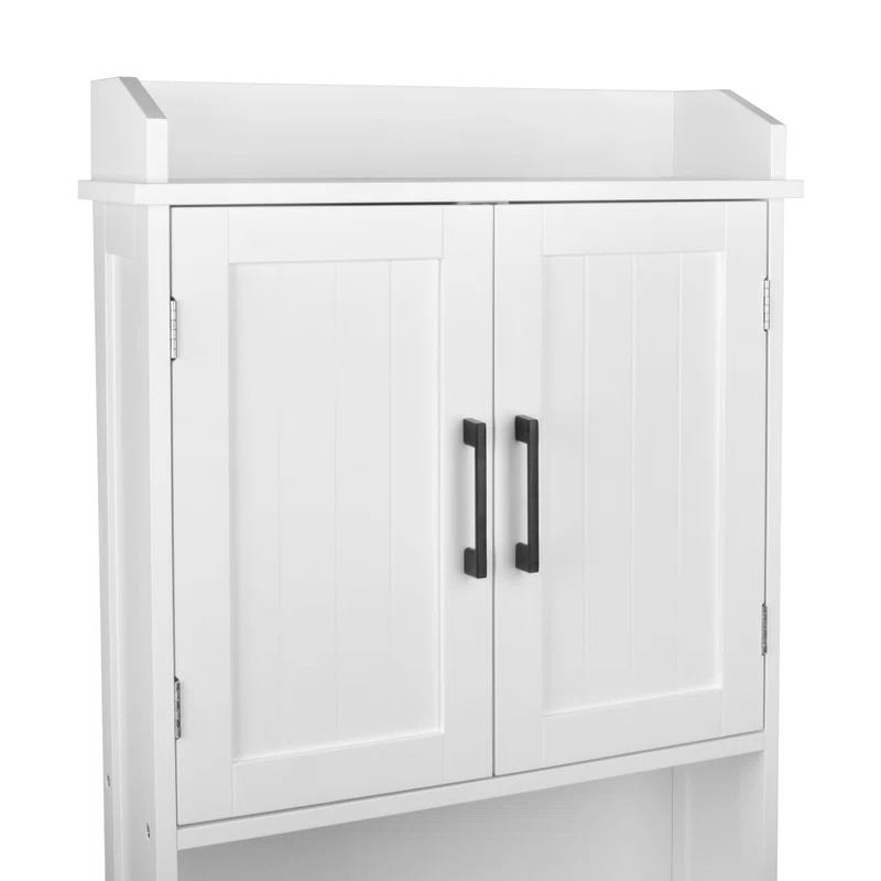 DeerValley DeerValley Bathroom Freestanding Over the Toilet Storage Cabinet, White