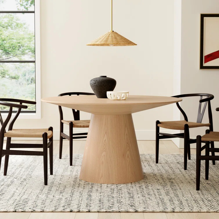 Barra Round Dining Table - Natural