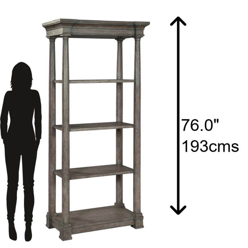 Hekman Lincoln Park Etagere Bookcase