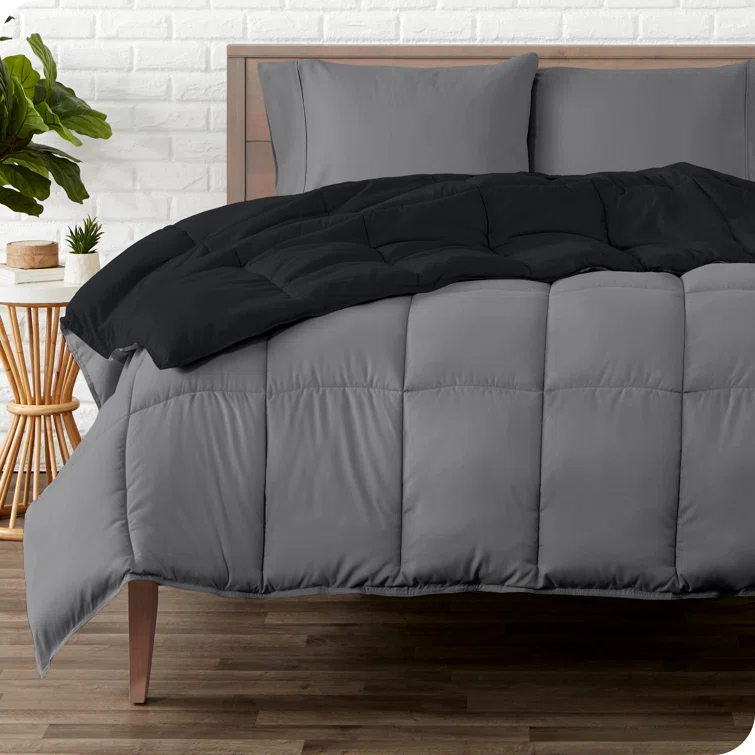 Bare Home 1800 Premium Microfiber Reversible Bed-In-A-Bag
