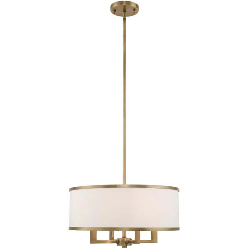 Lighting Lumens 4 - Light Drum Chandelier