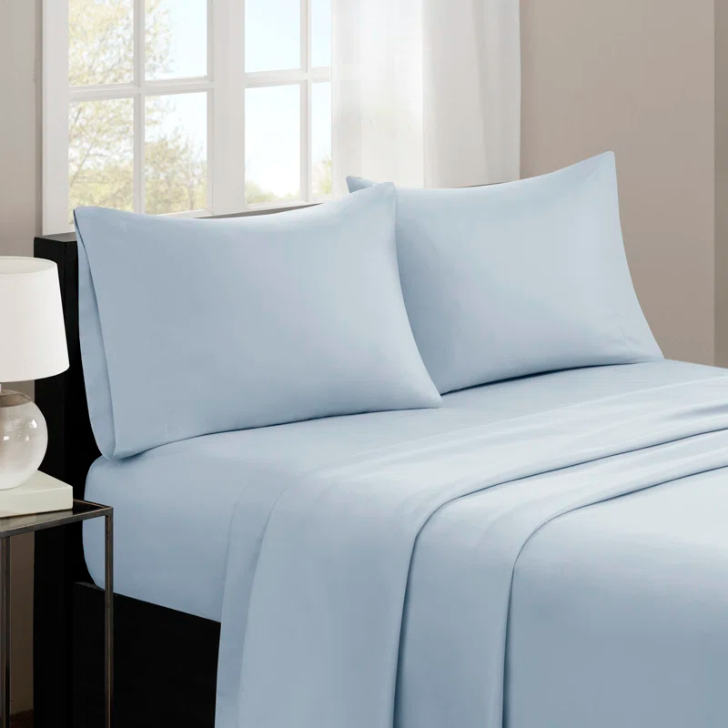 Madison Park 3M Microcell Luxurious Brushed Microfiber Deep Pocket Sheet Set