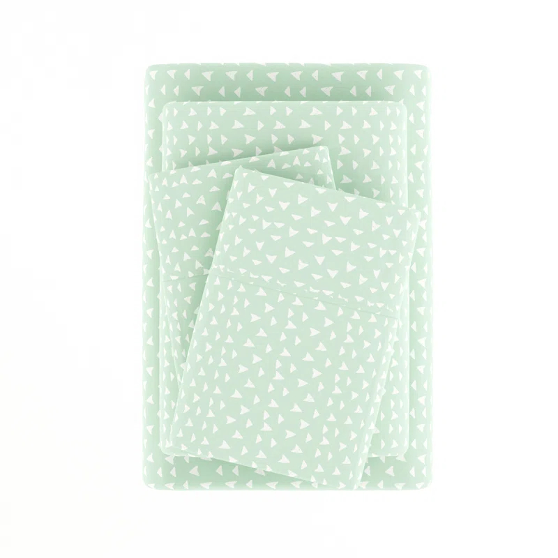 Becky Cameron Home Urban Arrows Pattern Microfiber Sheet Set