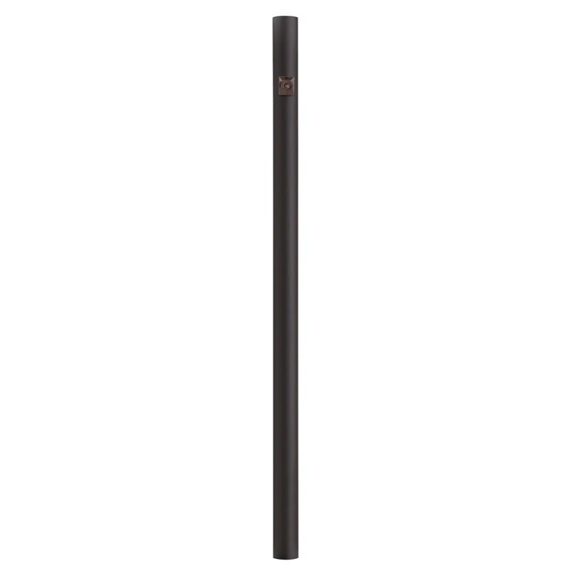Solus 8-320NCA Direct Burial Lamp Post with Dusk To Dawn Photo Sensor, Fits 3" Post Top Fixtures, Includes Inlet Hole