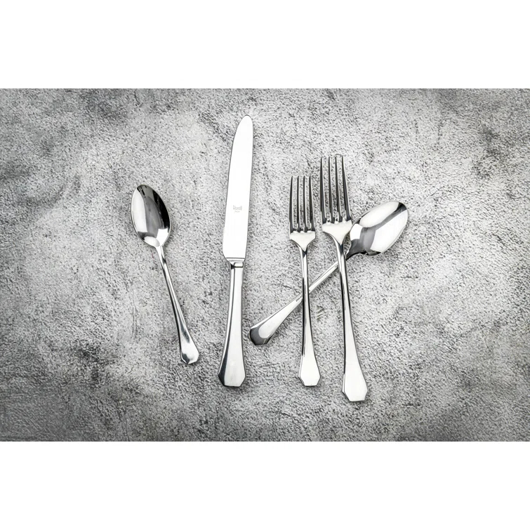 Dolce Vita Flatware 20-Piece Set by Mepra - Polished Stainless Steel
