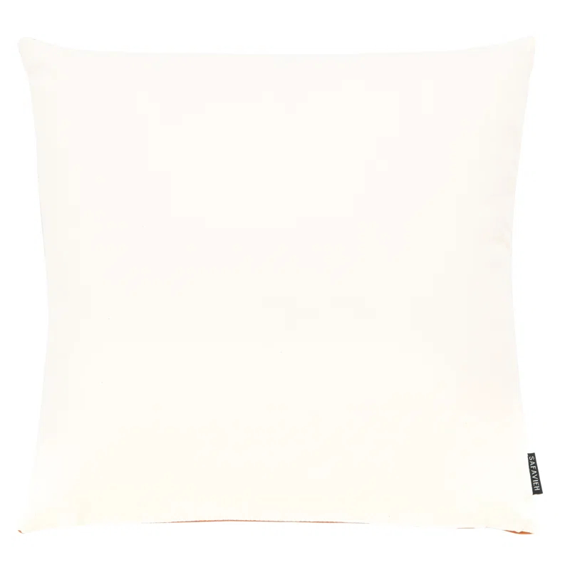 Safavieh Chevron Faux Leather Reversible Throw Pillow