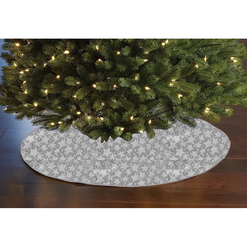 lovemyfabric Geometric Tree Skirt