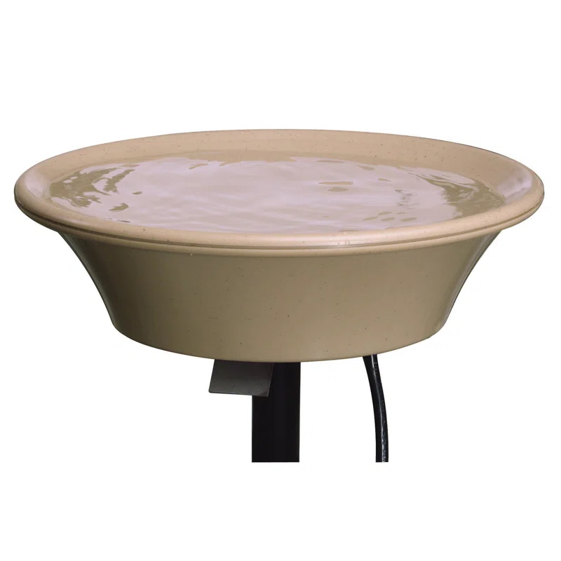 Allied Precision Industries Plastic / Acrylic Birdbath