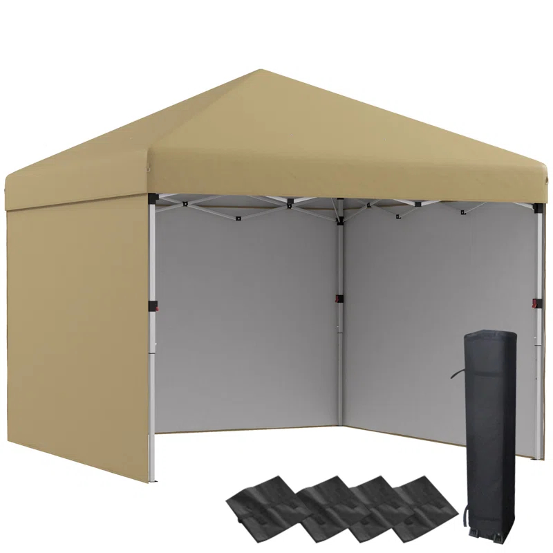Outsunny 10 Ft. W x 10 Ft. D Steel Party Tent