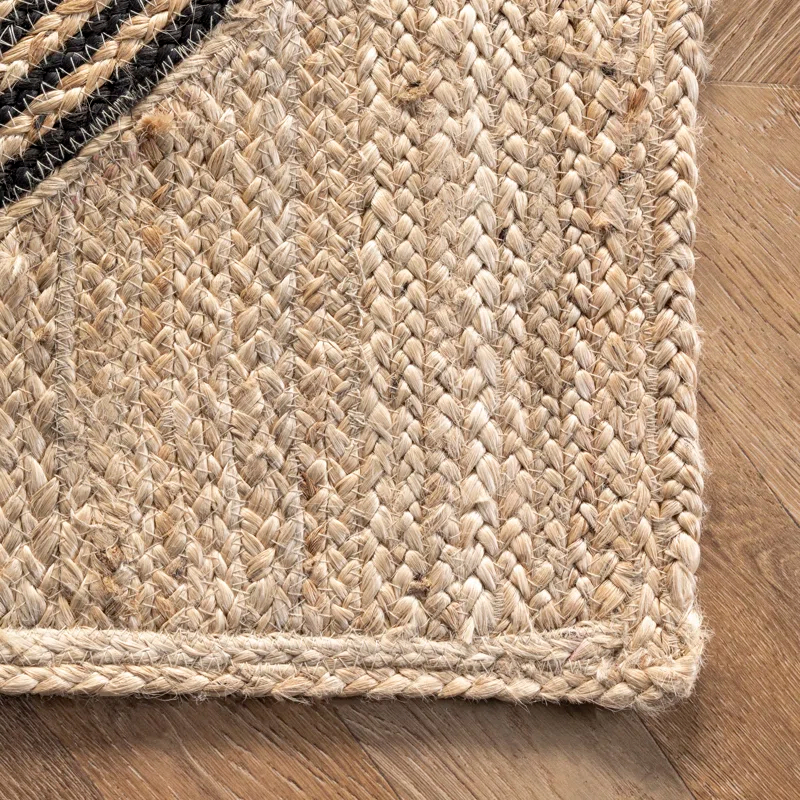 Loon Peak® Axel Diamond Jute Natural Area Rug